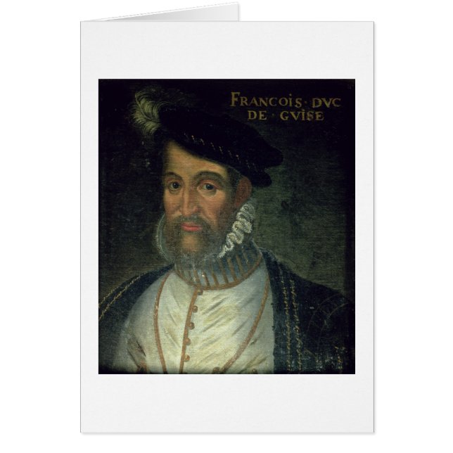 Portrait de Francois, 2ème duc Guise (1519-63) Fre (Devant)