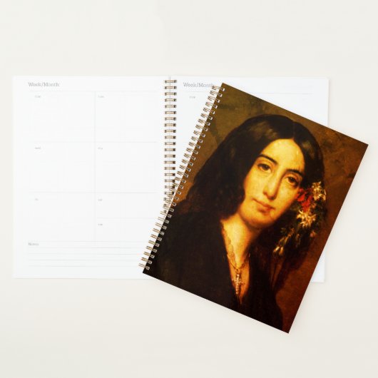 Portrait de George Sand par Auguste Charpentier (Devant avec enveloppe)