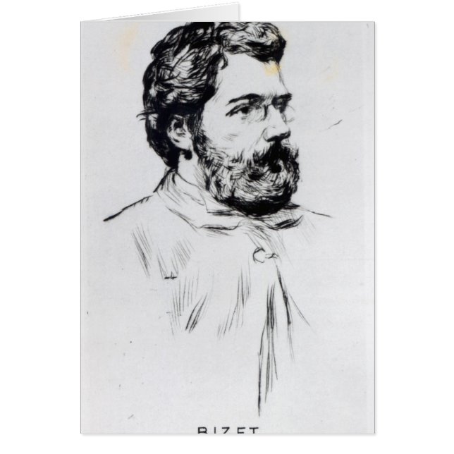 Portrait de Georges Bizet (Devant)