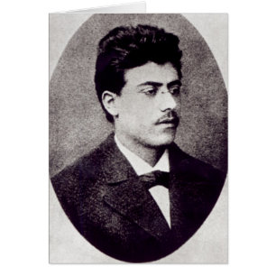 Portrait de Gustav Mahler, 1878