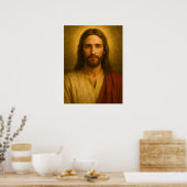 Portrait de Jésus-Christ #1™ LDS affiche d'art mur (Cuisine)