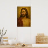 Portrait de Jésus-Christ #2™ Affiche d'art mural L (Cuisine)
