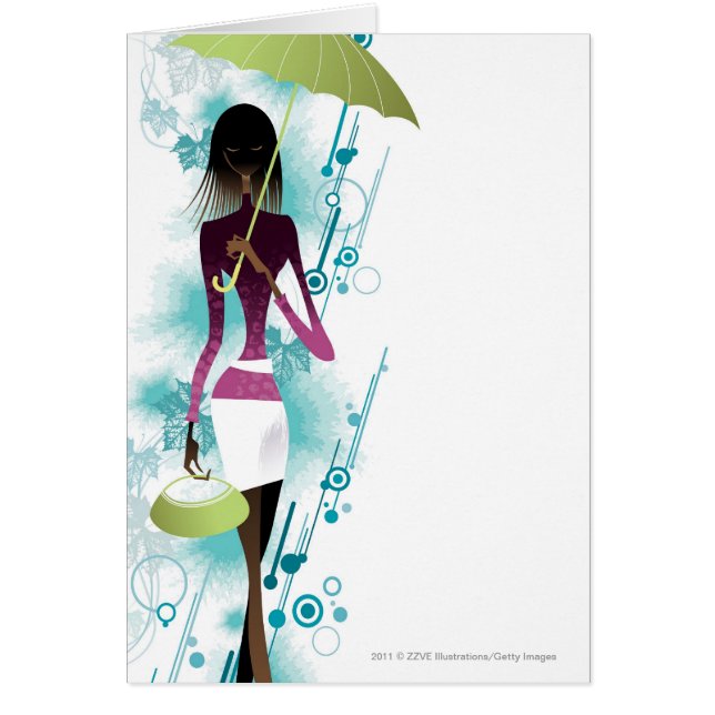 Portrait de jeune femme tenant la bourse et le (Devant)