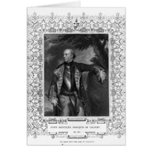 Portrait de John Manners, marquis de Granby