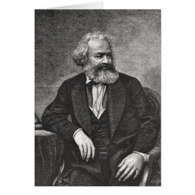 Portrait de Karl Marx 1857 (Devant)
