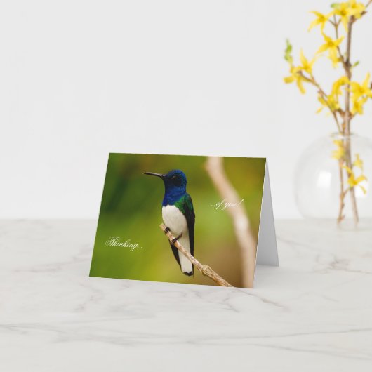 Portrait de la carte de note de réflexion (Fleur jaune)