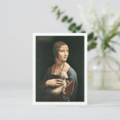 Portrait de la carte postale Cecilia Gallerani (Debout devant)