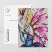 Portrait de la carte postale Douce tristesse (Devant / Derrière)