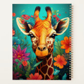 Portrait de la Giraffe florale-9319 (Dos)