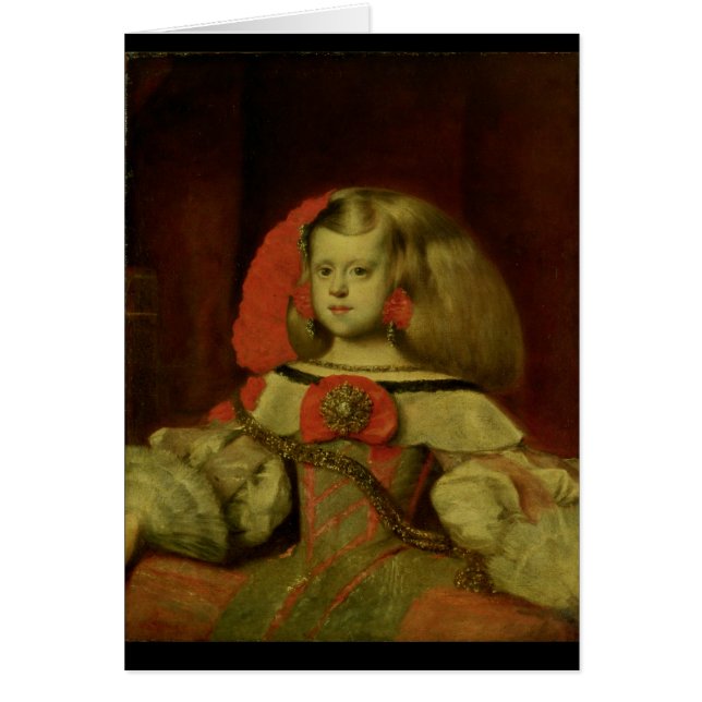 Portrait de la margarita d'Infanta (Devant)