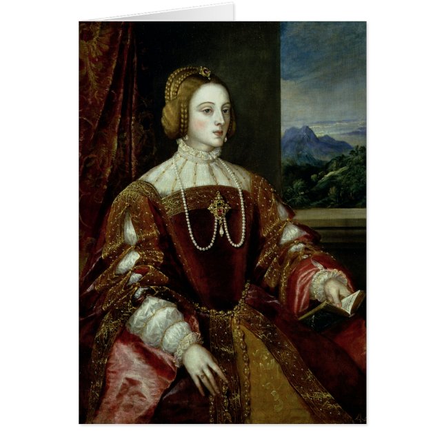 Portrait de l'impératrice Isabella du Portugal (Devant)