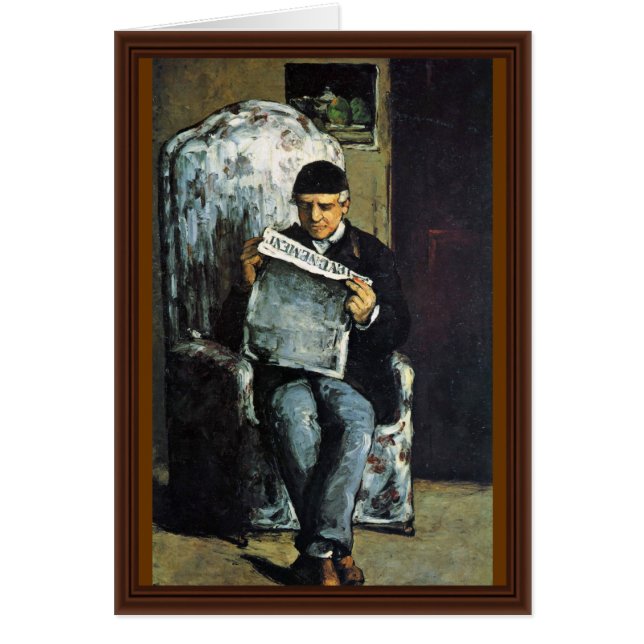 Portrait de Louis-Auguste Cézanne, le père de T (Devant)