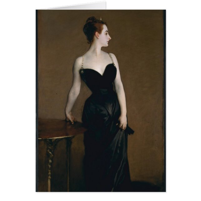 Portrait de Madame X de John Singer Sargent (Devant)