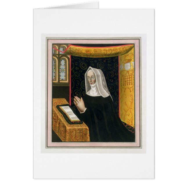 Portrait de Margaret Beaufort, comtesse de Richmon (Devant)