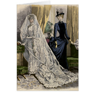 Portrait de mariage de mariée vintage, mariée vict