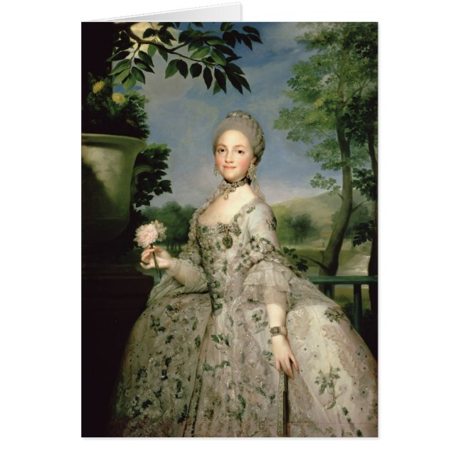 Portrait de Marie-Louise de Bourbon (Devant)