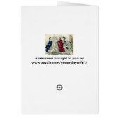 Portrait de mariée de la fête de mariage victorien (Dos)