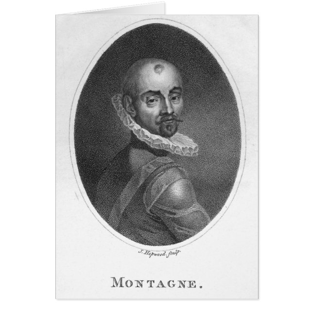 Portrait de Michel de Montaigne (Devant)