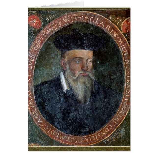 Portrait de Michel de Nostradame (Devant)