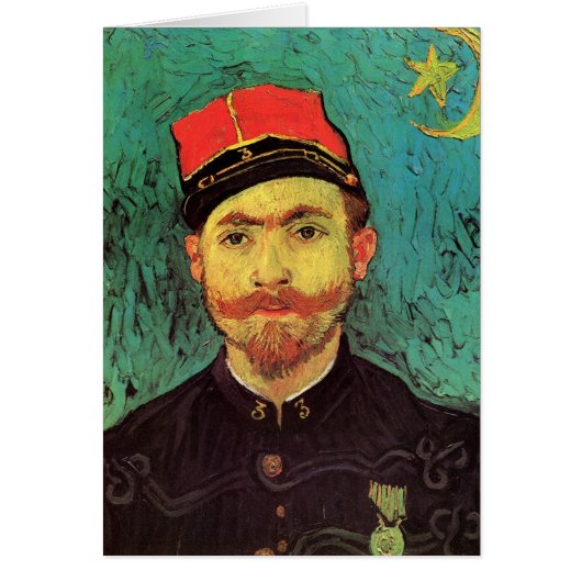 Portrait de Milliet, L'Amant par Vincent van Gogh (Devant)
