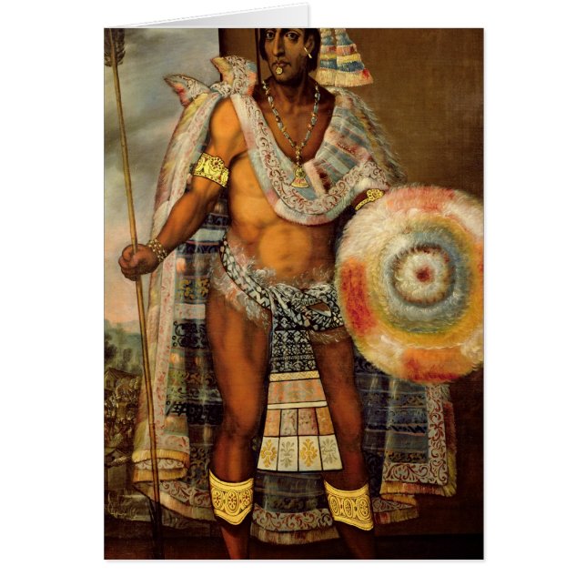 Portrait de Montezuma II (Devant)