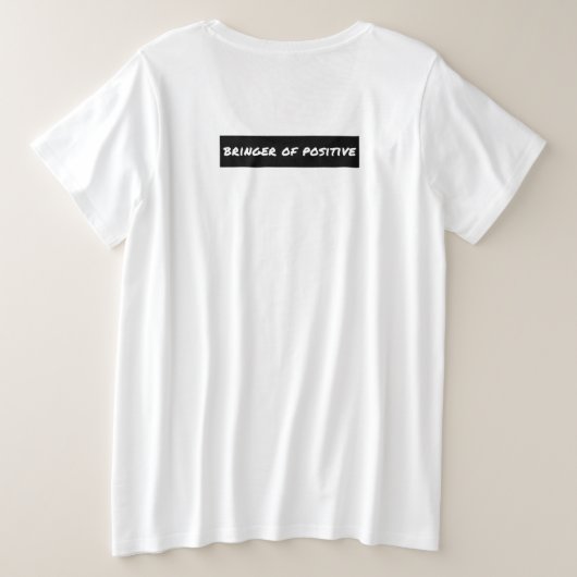 Portrait de motivation positive (Design dos)