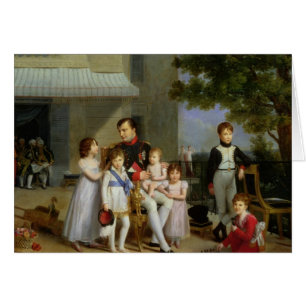 Portrait de Napoleon Bonaparte avec ses neveux
