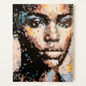 Portrait de pixel puissant (Dos)