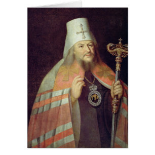 Portrait de Platon II, la métropolitaine de Moscou