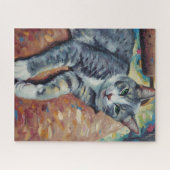Portrait de Puzzle de Chat (Horizontal)