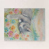 Portrait de Puzzle de Chat (Horizontal)