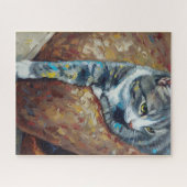 Portrait de Puzzle de Chat (Horizontal)