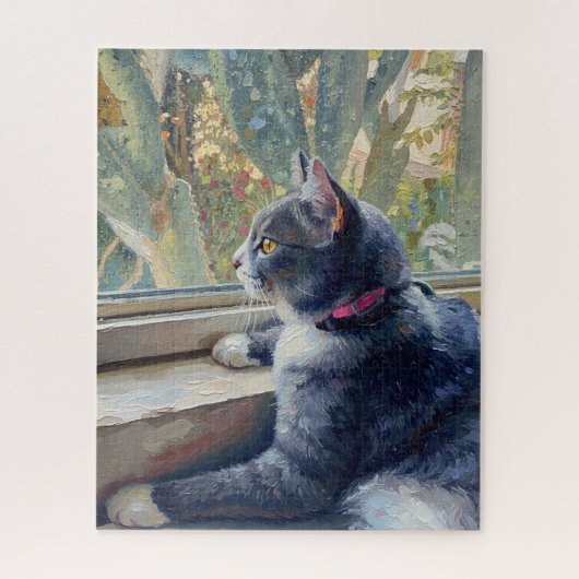 Portrait de Puzzle de Chat (Vertical)
