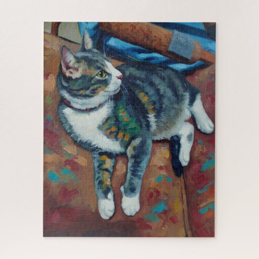 Portrait de Puzzle de Chat (Vertical)