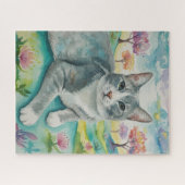 Portrait de Puzzle de Chat (Horizontal)