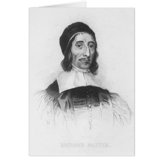 Portrait de Richard Baxter (Devant)