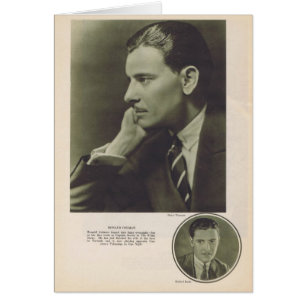 Portrait de Ronald Colman 1924