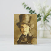 Portrait de Rudolph Valentino Art Carte postale (Debout devant)