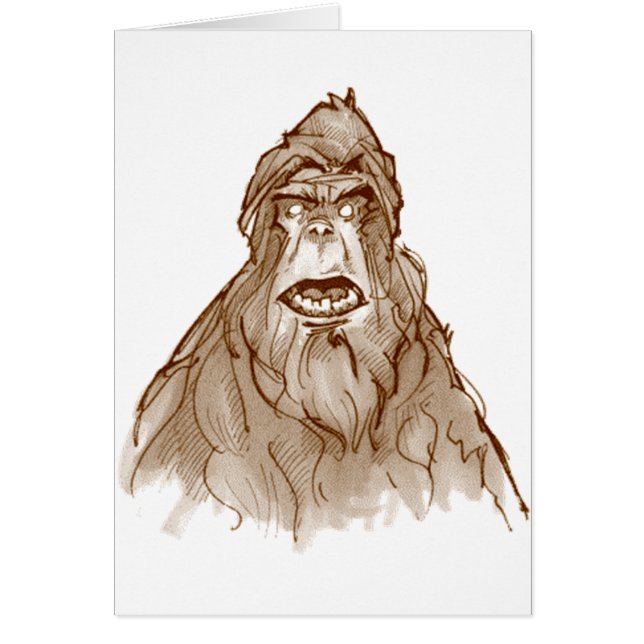 PORTRAIT de SASQUATCH - pro Squatch tête de (Devant)