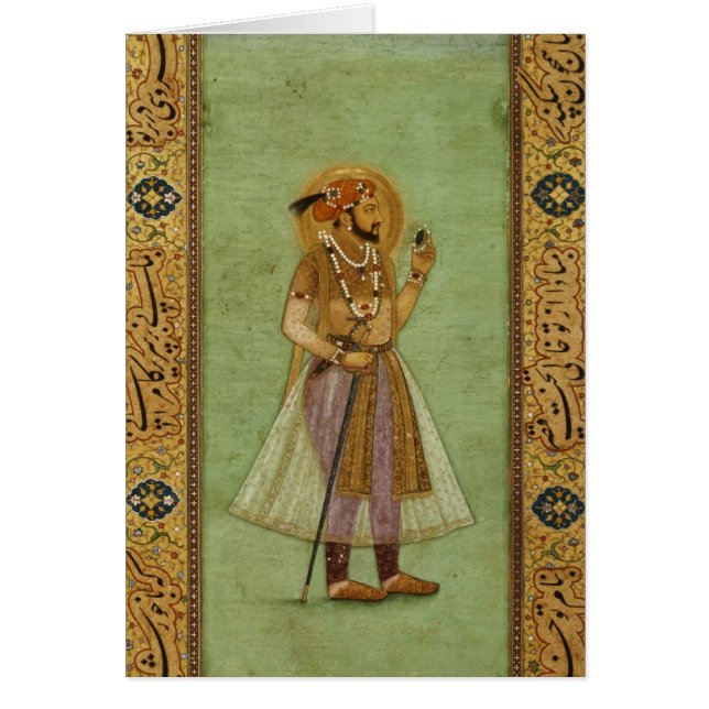 Portrait de Shah Jahan, 1631, Mughal (Devant)