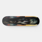 Portrait de skateboard d'un Zombie (Horz)