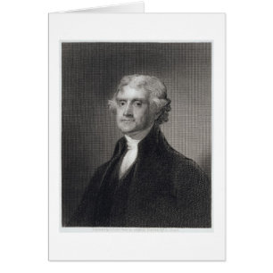 Portrait de Thomas Jefferson, gravé par Henry Br