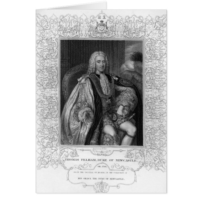 Portrait de Thomas Pelham-Holles (Devant)