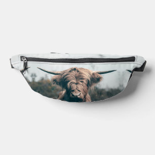 Portrait de vache Highland