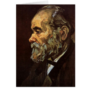 Portrait de vieil homme avec barbe par Vincent van