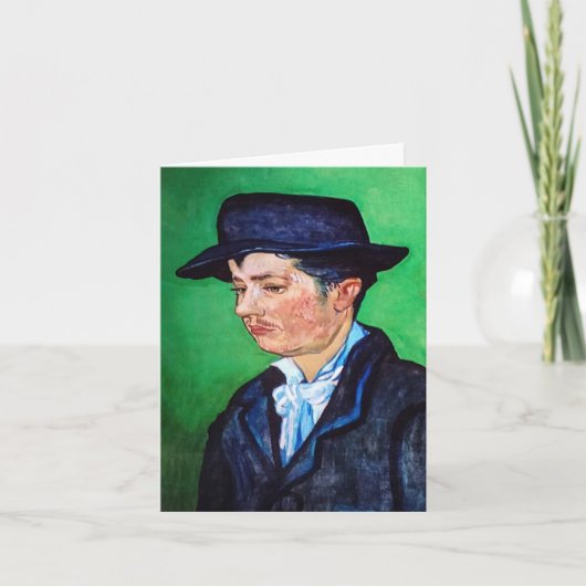 Portrait de Vincent van Gogh d'Armand Roulin (Devant)