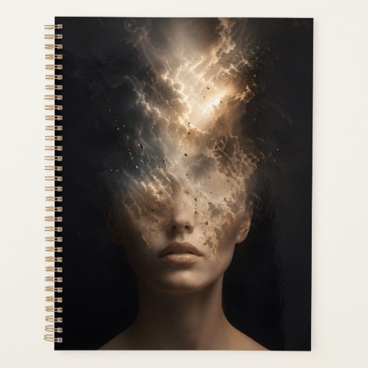 Portrait de visage éthéré se dissolvant | Esprit s (Devant)