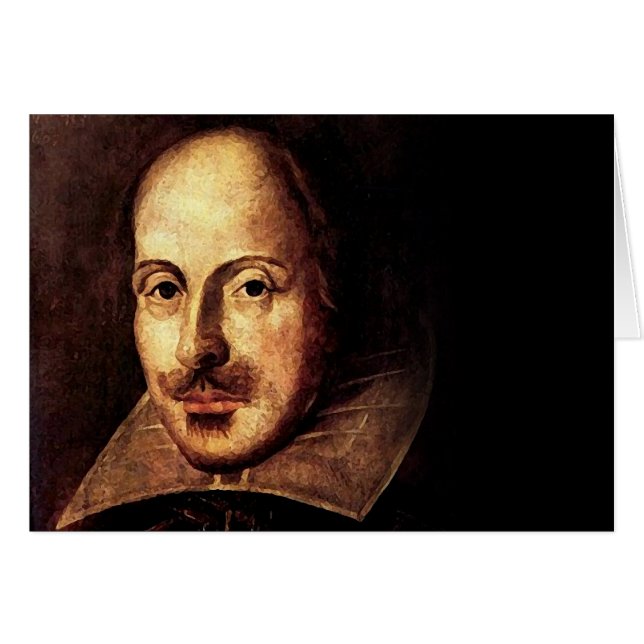 Portrait de William Shakespeare (Devant Horizontal)