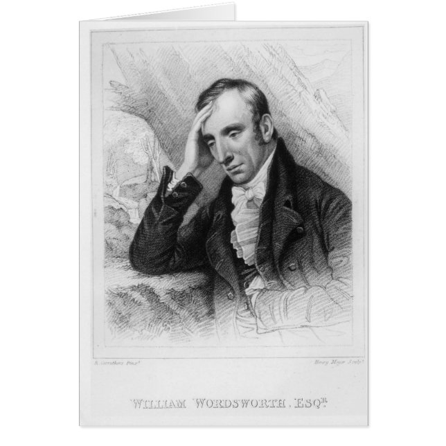 Portrait de William Wordsworth (Devant)