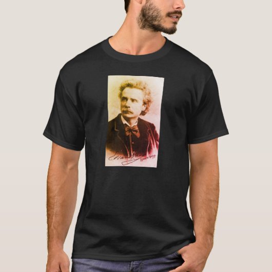 Portrait d'Edvard Grieg T-Shirt (Devant)